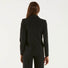 Patrizia Pepe blazer nero doppiopetto in crepe