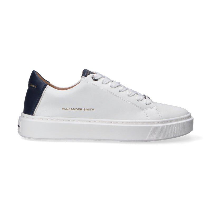 Alexander Smith sneaker London bianca blu