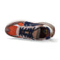 kaotiko sneaker camoscio marrone blu arancio