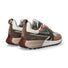 Kaotiko sneaker Vancouver verde marrone