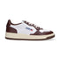 Autry Sneaker Medalist low in pelle bianco marrone