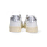 Autry Sneaker Medalist low in pelle bianco argento