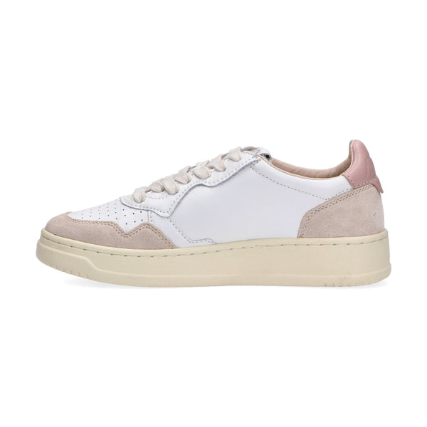 Autry Sneaker Medalist low in pelle bianco beige