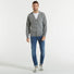 Amaranto cardigan morbido grey melange