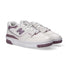 New Balance sneaker 550 bianca lilla