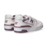 New Balance sneaker 550 bianca lilla