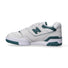 New Balance sneaker 550 bianca verde