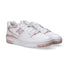 New Balance sneaker 550 bianca rosa