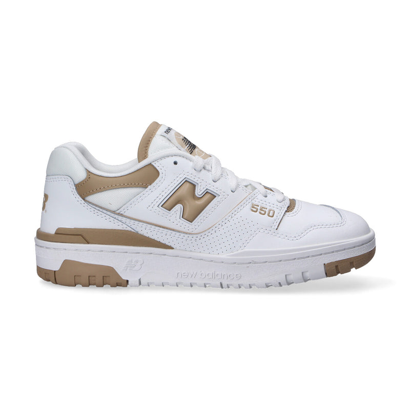 New Balance sneaker 550 bianca beige