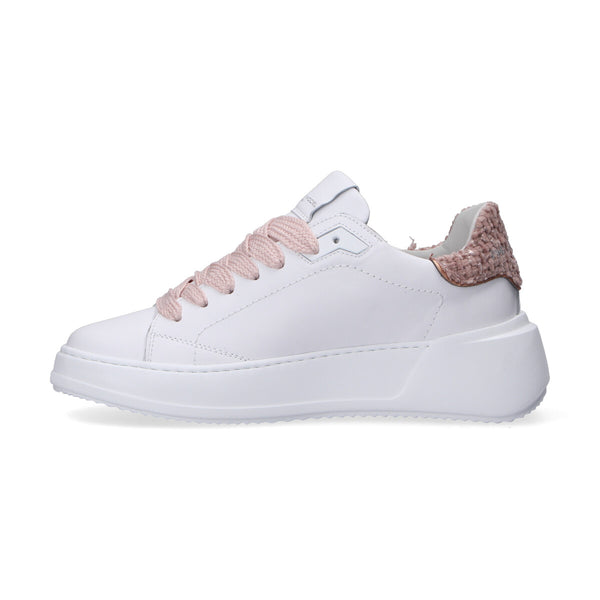Philippe Model sneakers Tres Temple bianco rosa