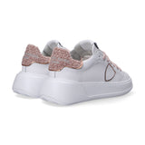 Philippe Model sneakers Tres Temple bianco rosa
