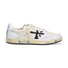 Premiata sneaker Bascket Clay bianco panna nero