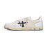 Premiata sneaker Bascket Clay bianco panna nero