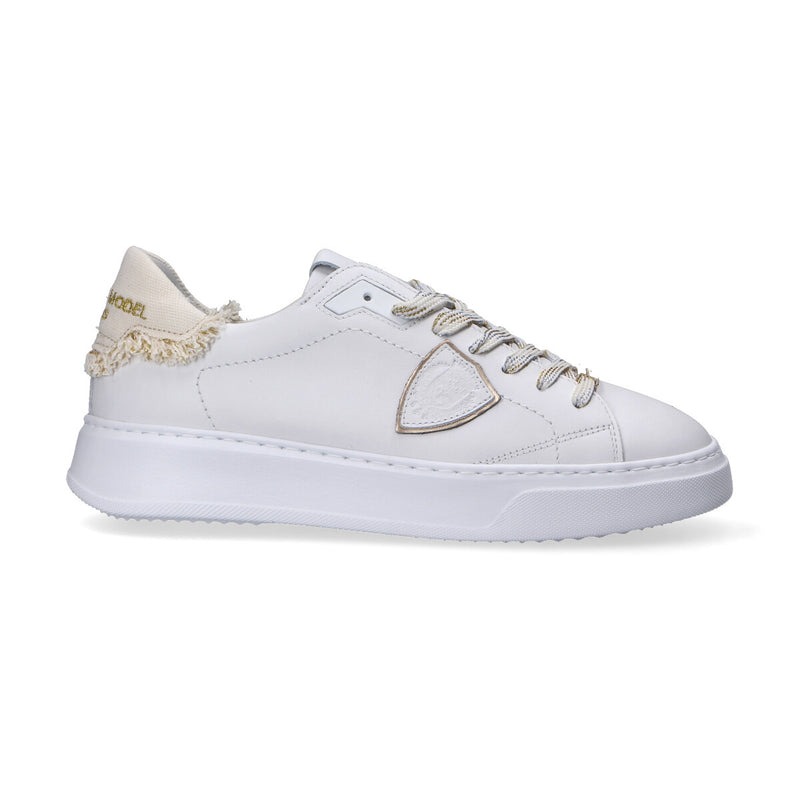 Philippe Model sneaker Temple bianca oro