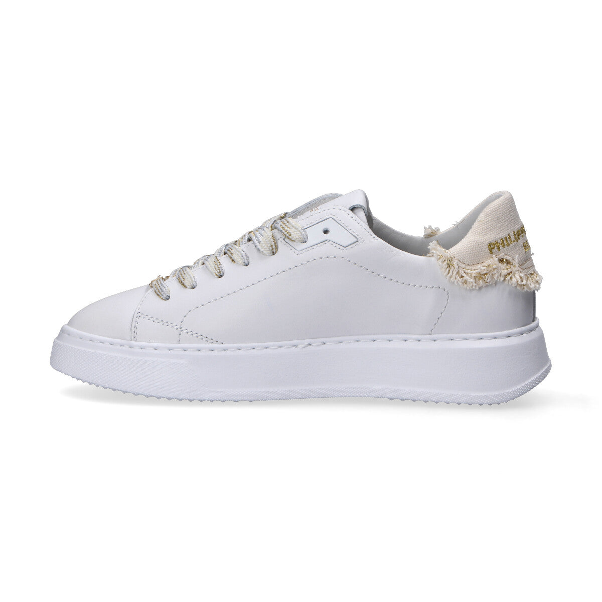 Philippe Model sneaker Temple bianca oro