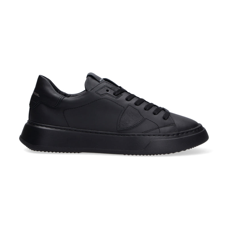 Sneaker Philippe Model Temple pelle nera