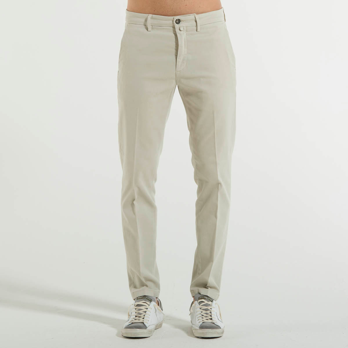 Siviglia pantalone chino in tessuto beige