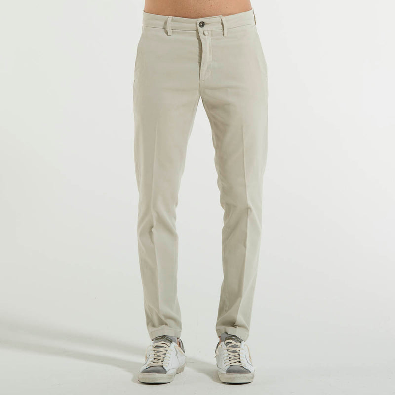 Siviglia pantalone chino in tessuto beige