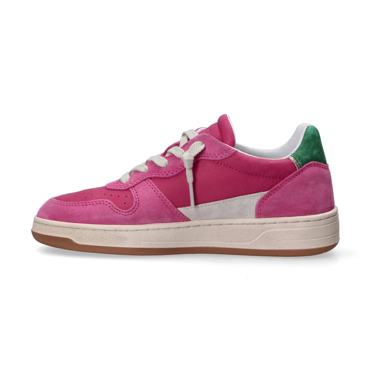 D.A.T.E. sneaker court 2.0 fuxia verde