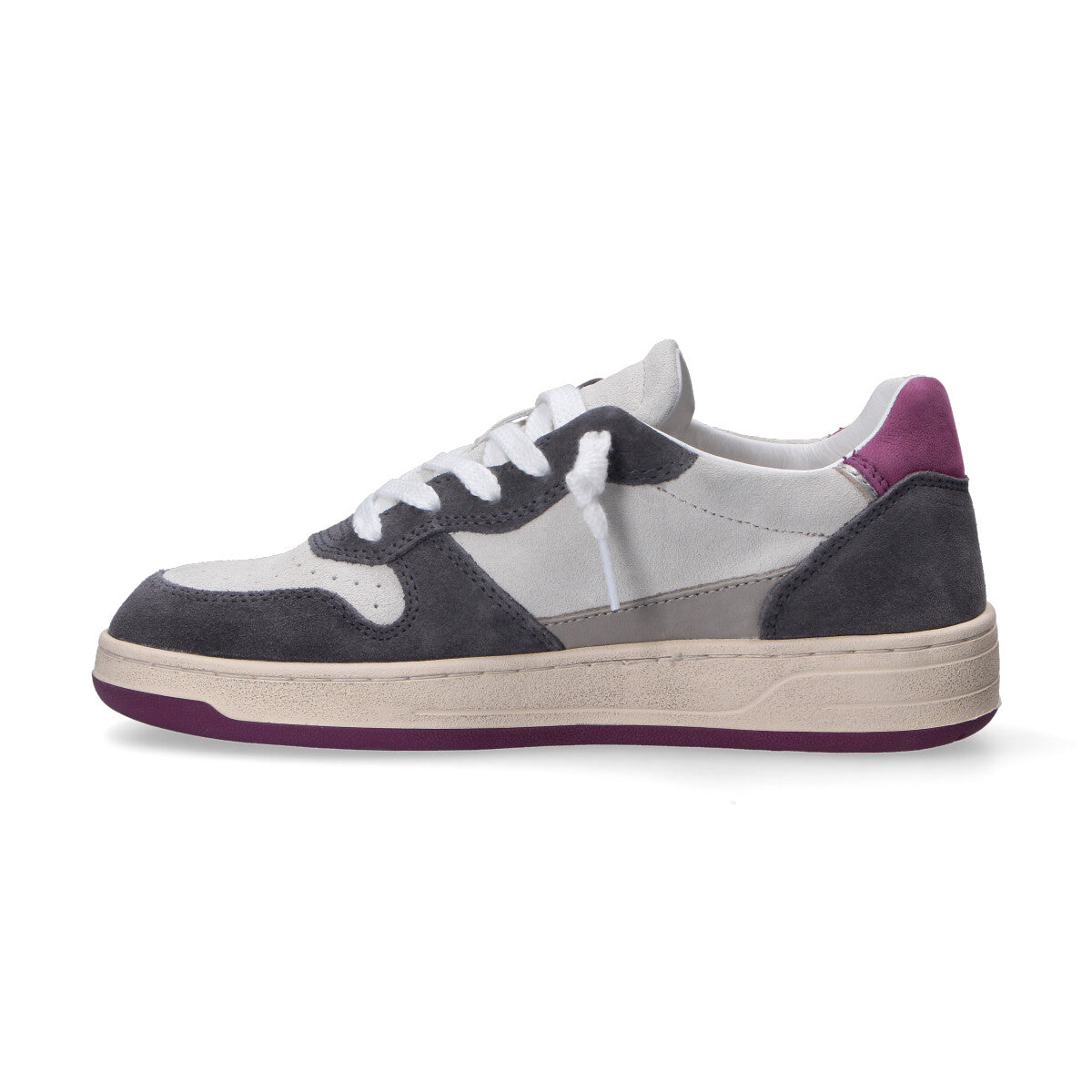 D.A.T.E. sneaker court grigio viola