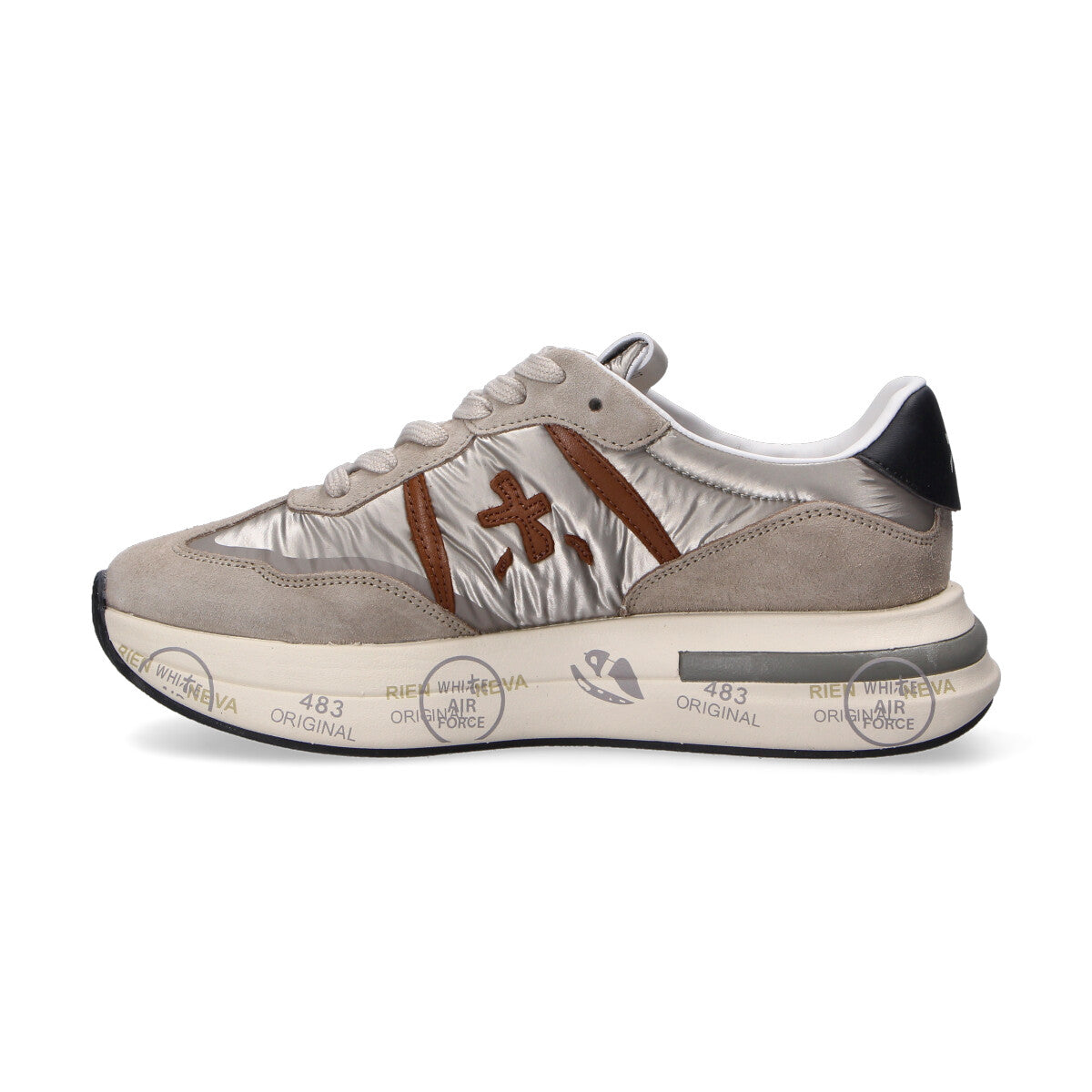 Premiata sneaker Cassie beige cuoio