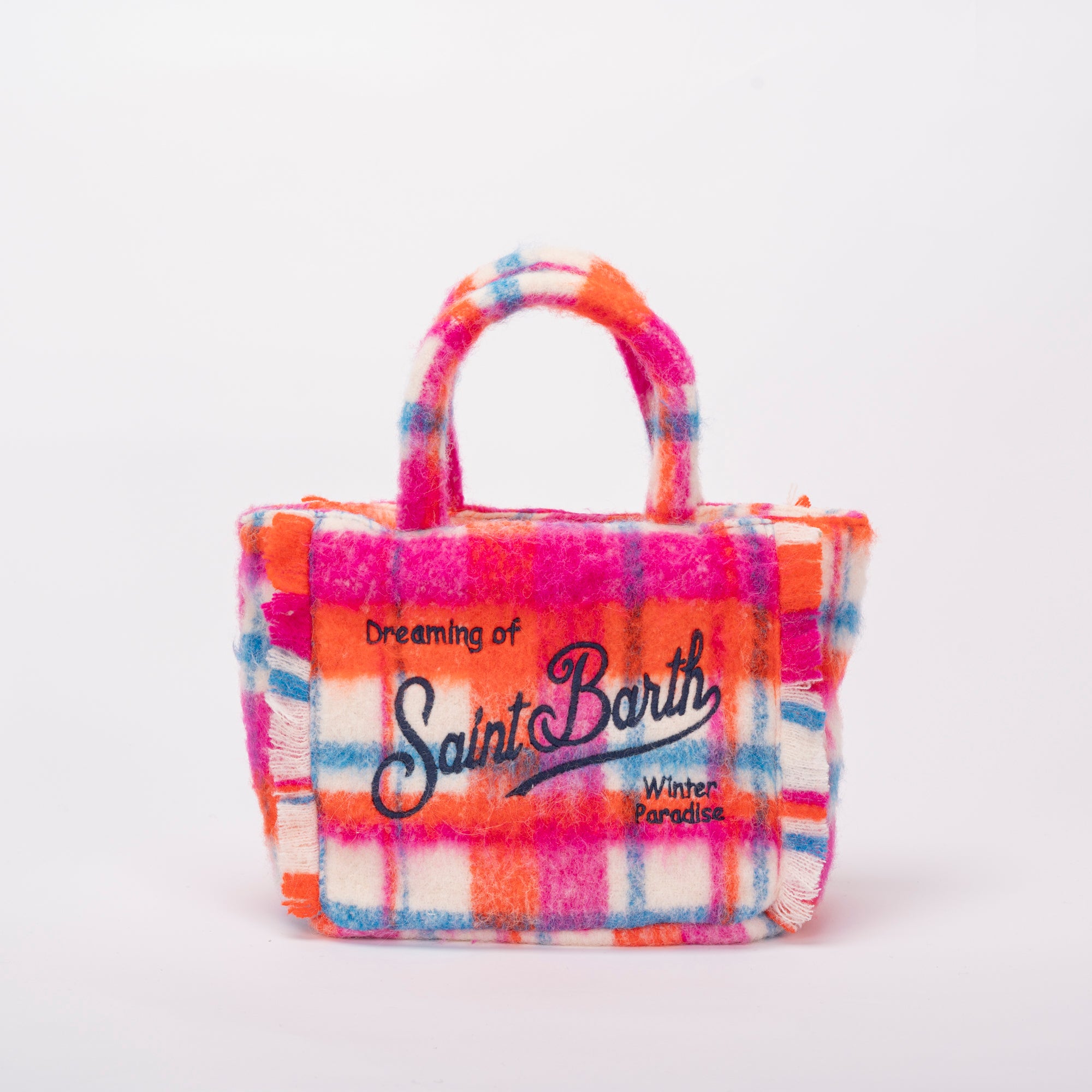 Mc2 Saint Barth borsa colette tartan multic