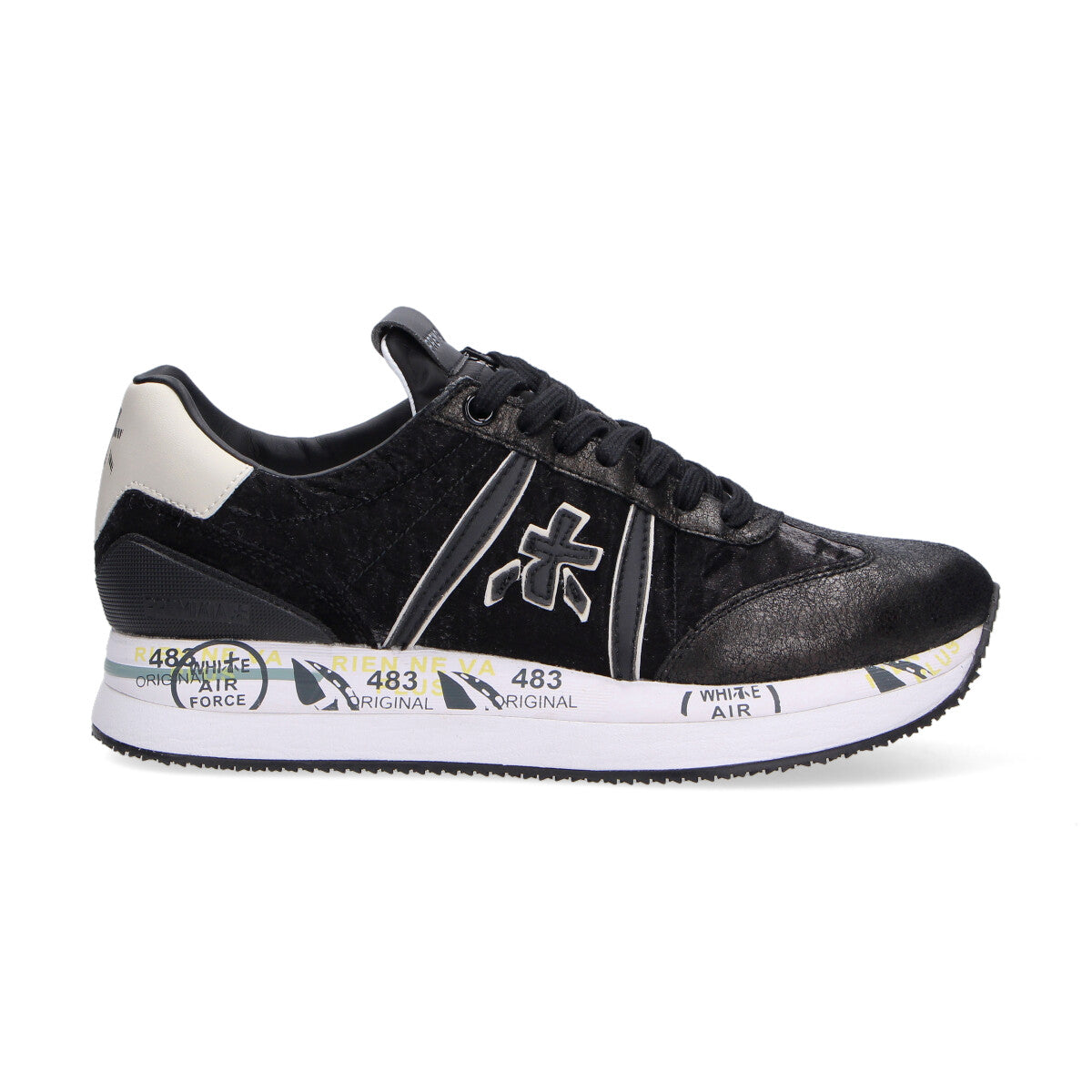 Premiata sneaker Conny nera