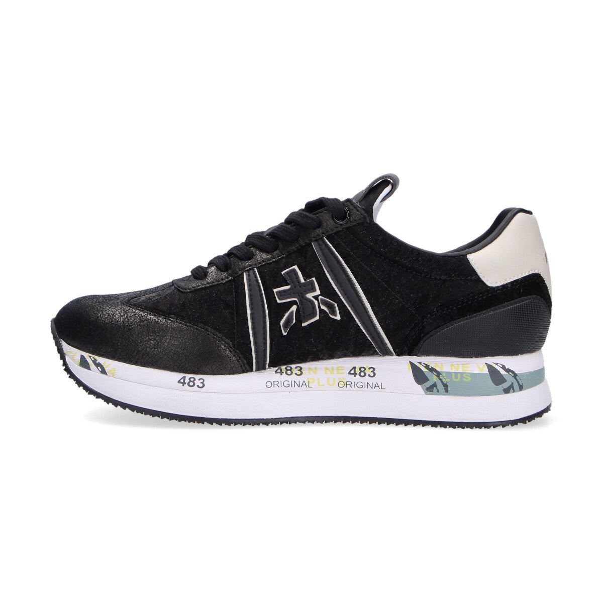 Premiata sneaker Conny nera