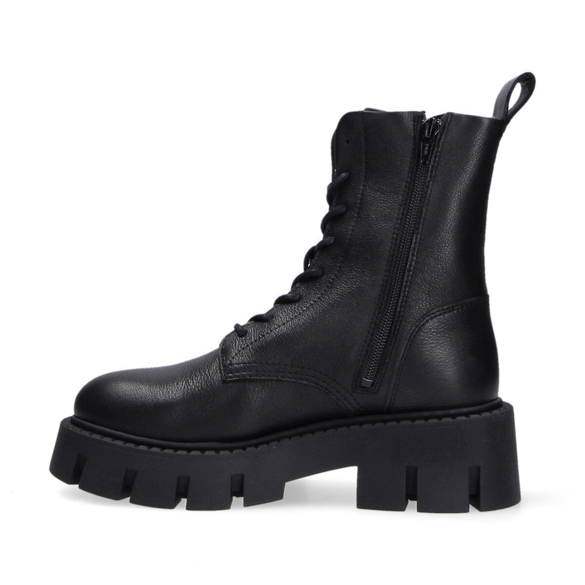 Copenhagen boot leather pelle nera