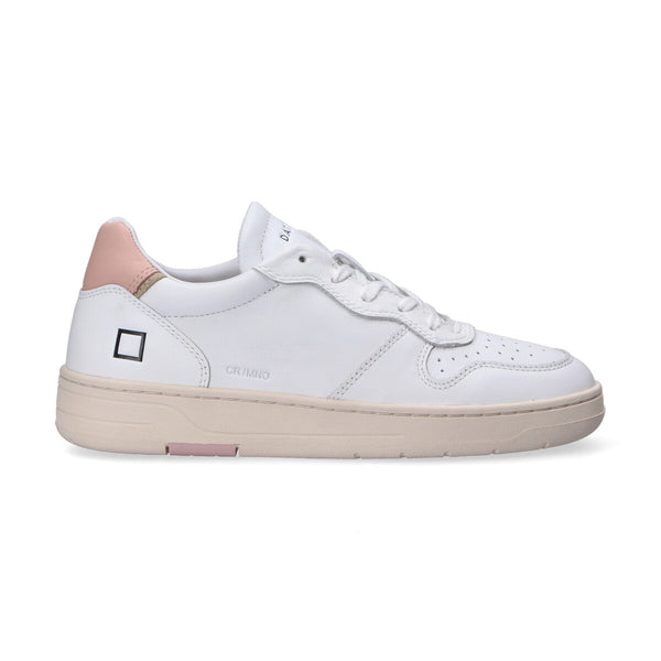 D.A.T.E. sneaker Court Mono white pink