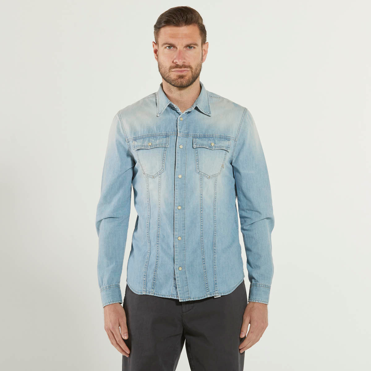 CYCLE denim shirt