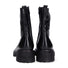 Felmini boots pelle nera con cerniera