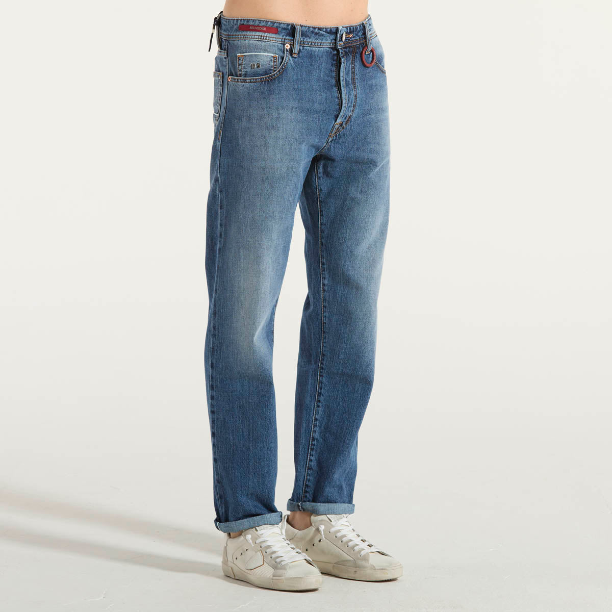 Tramarossa jeans dante regular denim slavato