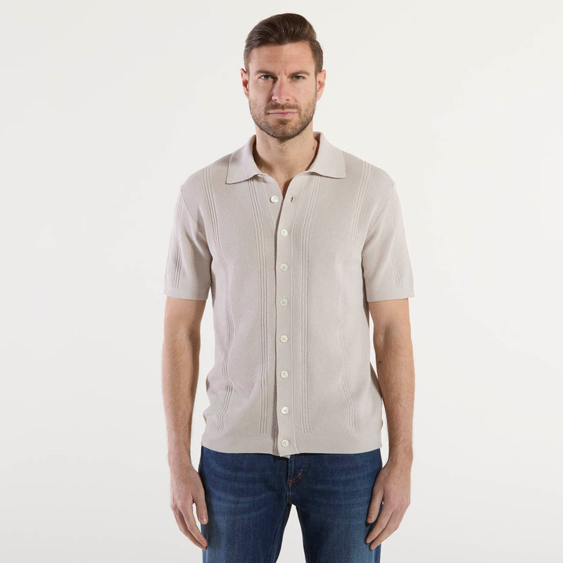 Daniele Fiesoli overshirt in cotone beige