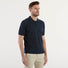 Daniele Fiesoli polo in lino e cotone blu