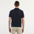 Daniele Fiesoli polo in lino e cotone blu