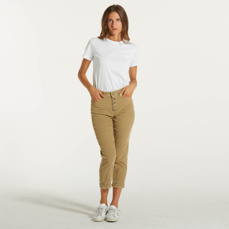 Dondup pantalone Koons velluto beige