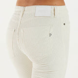 Dondup pantalone Mandy skinny panna