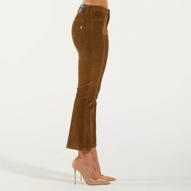 Dondup pantalone Mandy skinny marrone