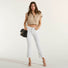 Dondup jeans mandy denim bianco