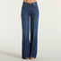 Dondup jeans amber a palazzo in denim scuro