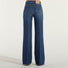 Dondup jeans amber a palazzo in denim scuro