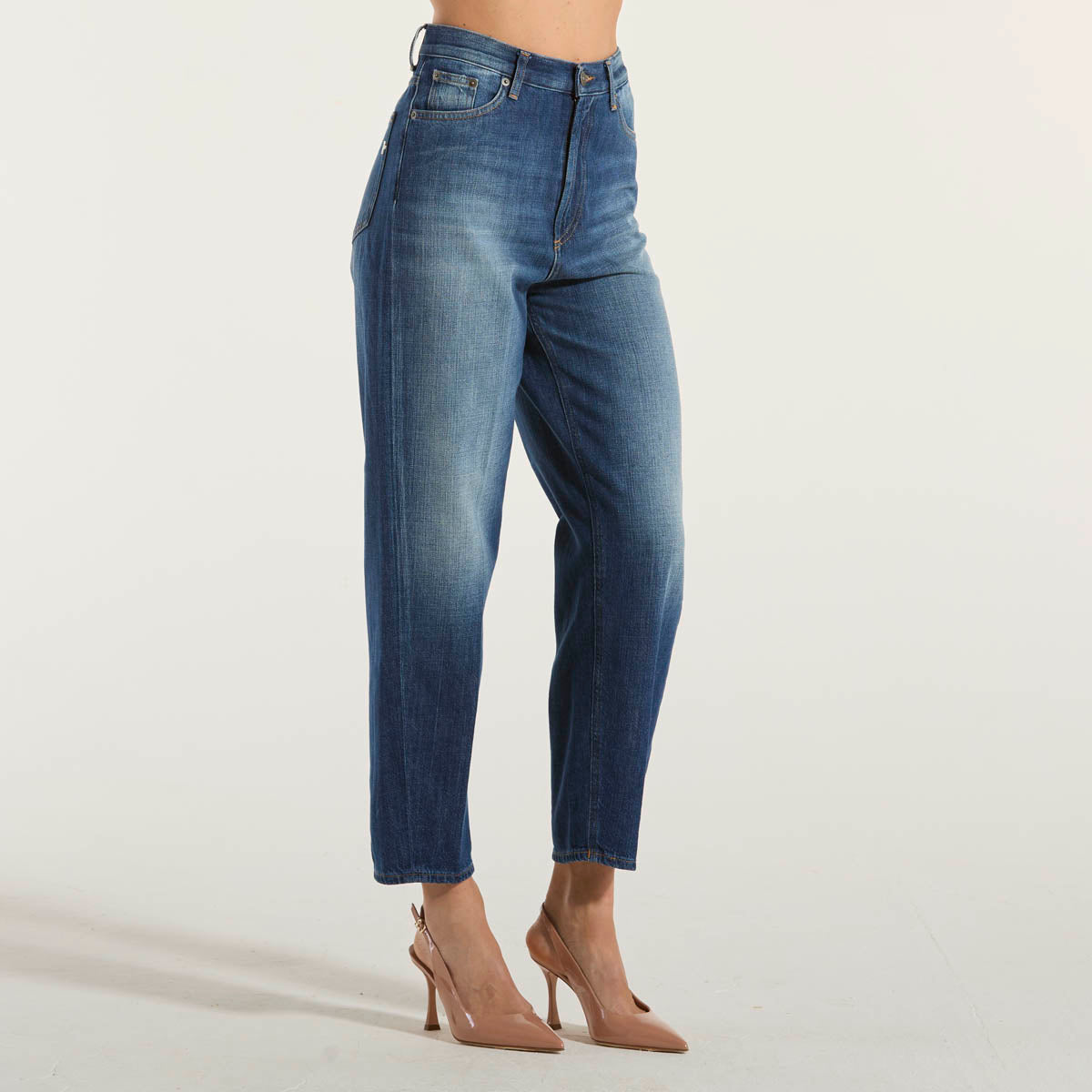 Dondup jeans bessie denim scuro slavato