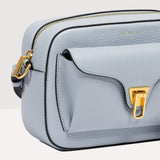 Coccinelle borsa beat soft small pelle azzurra