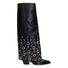 Elena Iachi stivale texano studs borchie nero