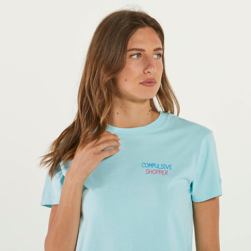 Mc2 Saint Barth t-shirt compulsive shopper azzurra