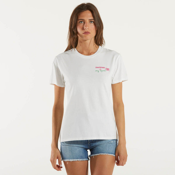 Mc2 Saint Barth t-shirt sport shopping bianca