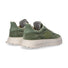 BePositive sneaker Cuprace Wing suede verde