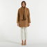 Max Mara giaccone in alpaca e lana con sciarpa