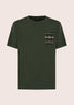 EFFEK T-SHIRT VERDE CON TASCHINO